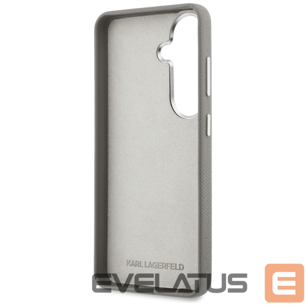 Other goods Karl Lagerfeld Karl Lagerfeld Saffiano Double Heads Metal case for Samsung Galaxy S26 - silver