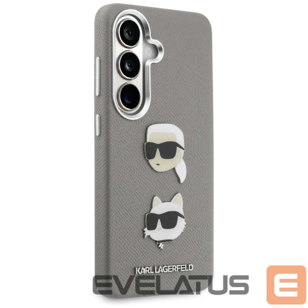 Other goods Karl Lagerfeld Karl Lagerfeld Saffiano Double Heads Metal case for Samsung Galaxy S26 - silver