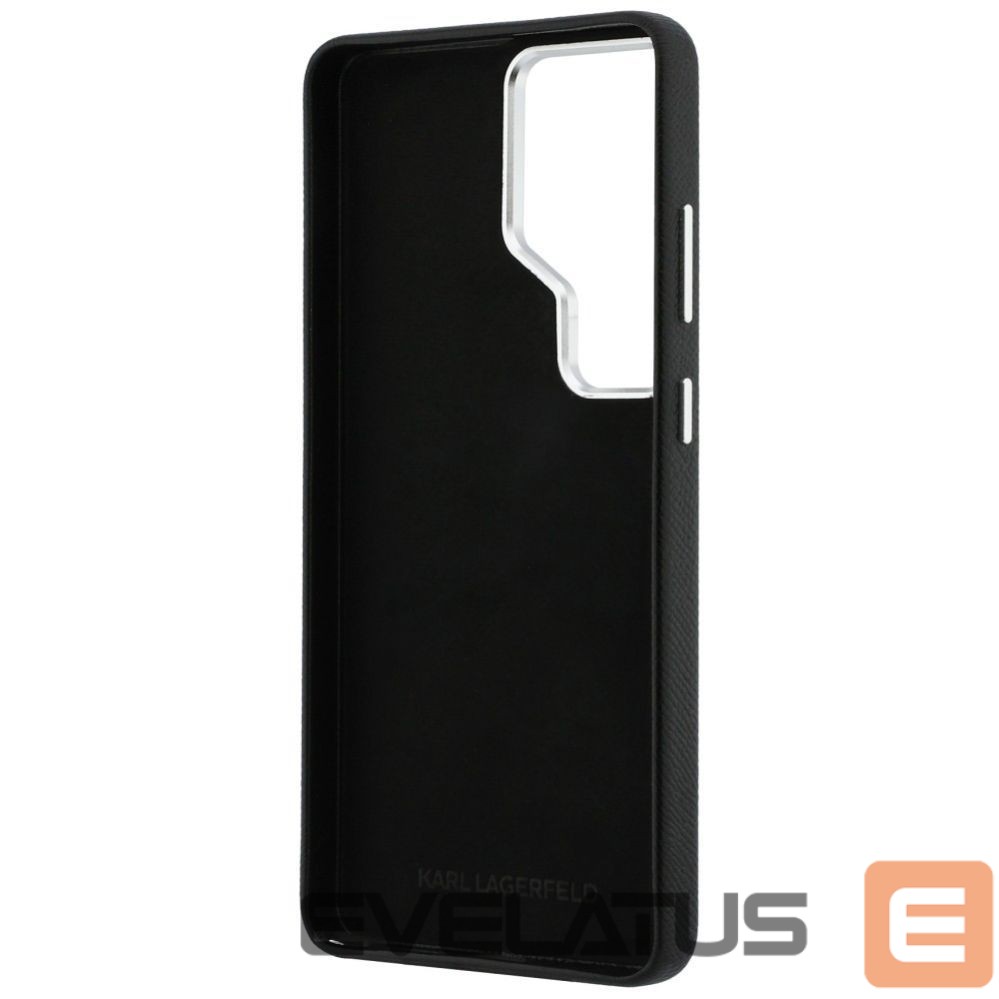 Muud kaubad Karl Lagerfeld Karl Lagerfeld Saffiano Double Heads Metal Case for Samsung Galaxy S26 Ultra - Black