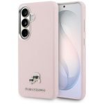 Citas preces Karl Lagerfeld  Karl Lagerfeld Saffiano KC Metal Logo MagSafe Case for Samsung Galaxy S26 - Pink 