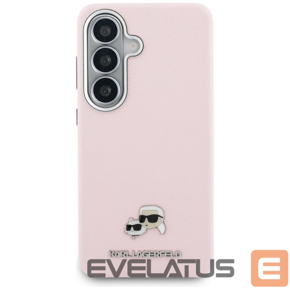 Muud kaubad Karl Lagerfeld Karl Lagerfeld Saffiano KC Metal Logo MagSafe Case for Samsung Galaxy S26+ - Pink