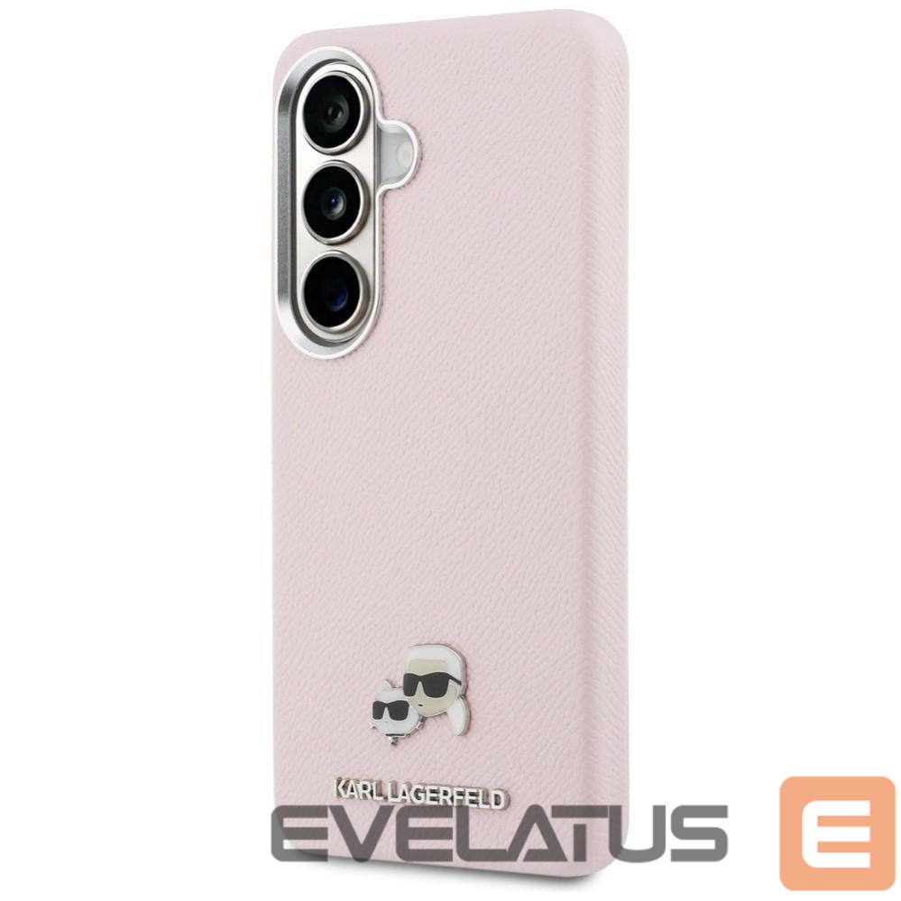 Muud kaubad Karl Lagerfeld Karl Lagerfeld Saffiano KC Metal Logo MagSafe Case for Samsung Galaxy S26+ - Pink