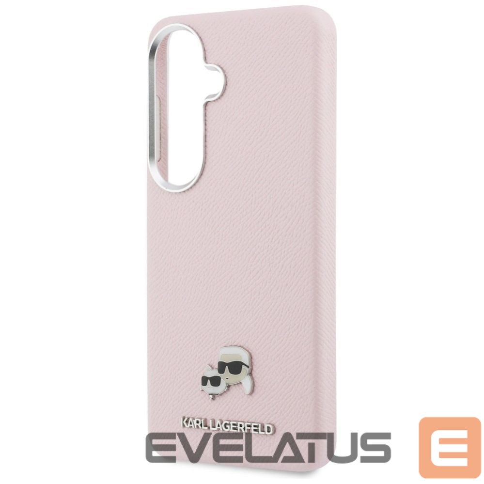 Muud kaubad Karl Lagerfeld Karl Lagerfeld Saffiano KC Metal Logo MagSafe Case for Samsung Galaxy S26+ - Pink