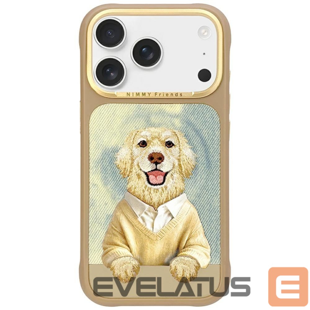 Muud kaubad Nimmy Nimmy Gentle Pets Series Dog MagSafe case for iPhone 17 Pro - brown