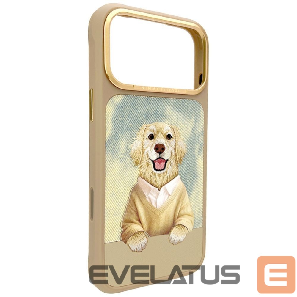 Muud kaubad Nimmy Nimmy Gentle Pets Series Dog MagSafe case for iPhone 17 Pro - brown