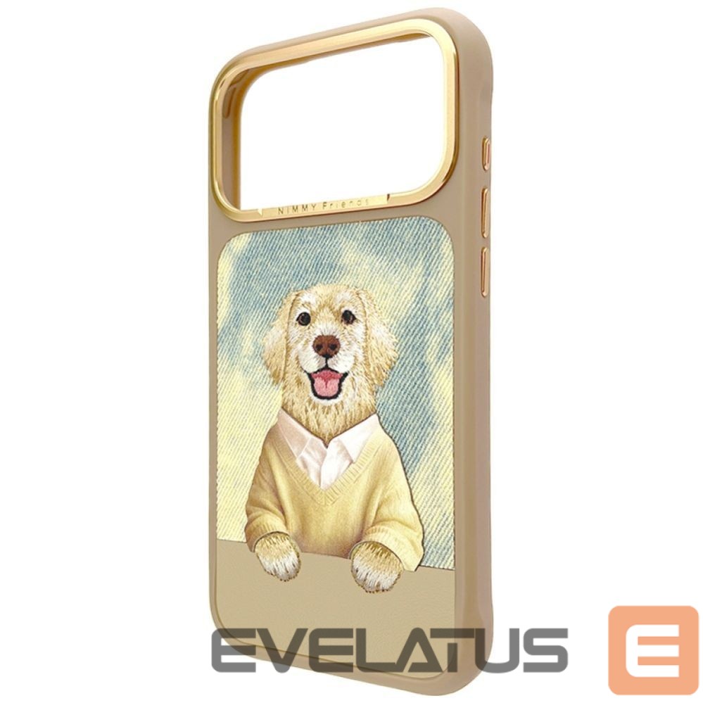 Muud kaubad Nimmy Nimmy Gentle Pets Series Dog MagSafe case for iPhone 17 Pro Max - brown