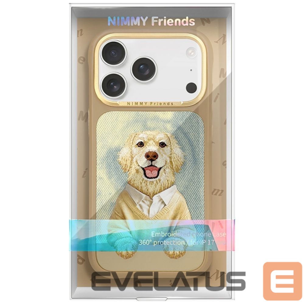 Muud kaubad Nimmy Nimmy Gentle Pets Series Dog MagSafe case for iPhone 17 Pro Max - brown