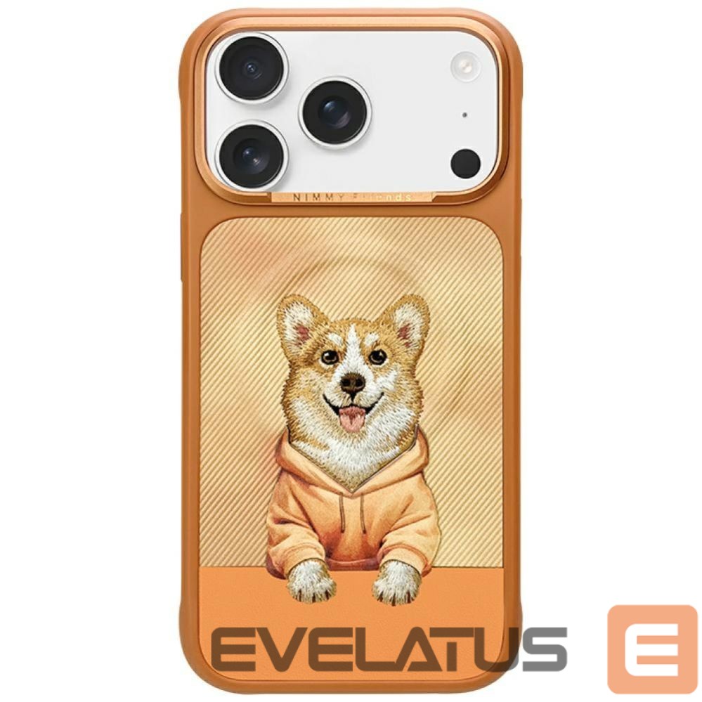 Muud kaubad Nimmy Nimmy Gentle Pets Series Dog MagSafe case for iPhone 17 Pro Max - orange