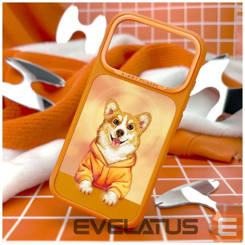 Muud kaubad Nimmy Nimmy Gentle Pets Series Dog MagSafe case for iPhone 17 Pro Max - orange