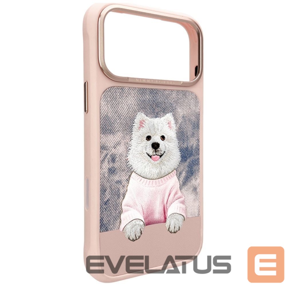 Muud kaubad Nimmy Nimmy Gentle Pets Series Dog MagSafe Case for iPhone 17 Pro Max - Pink