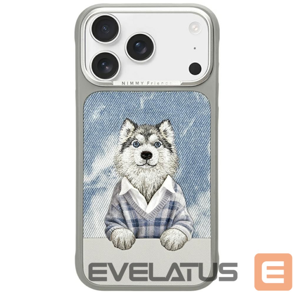 Muud kaubad Nimmy Nimmy Gentle Pets Series Dog MagSafe case for iPhone 17 Pro Max - gray