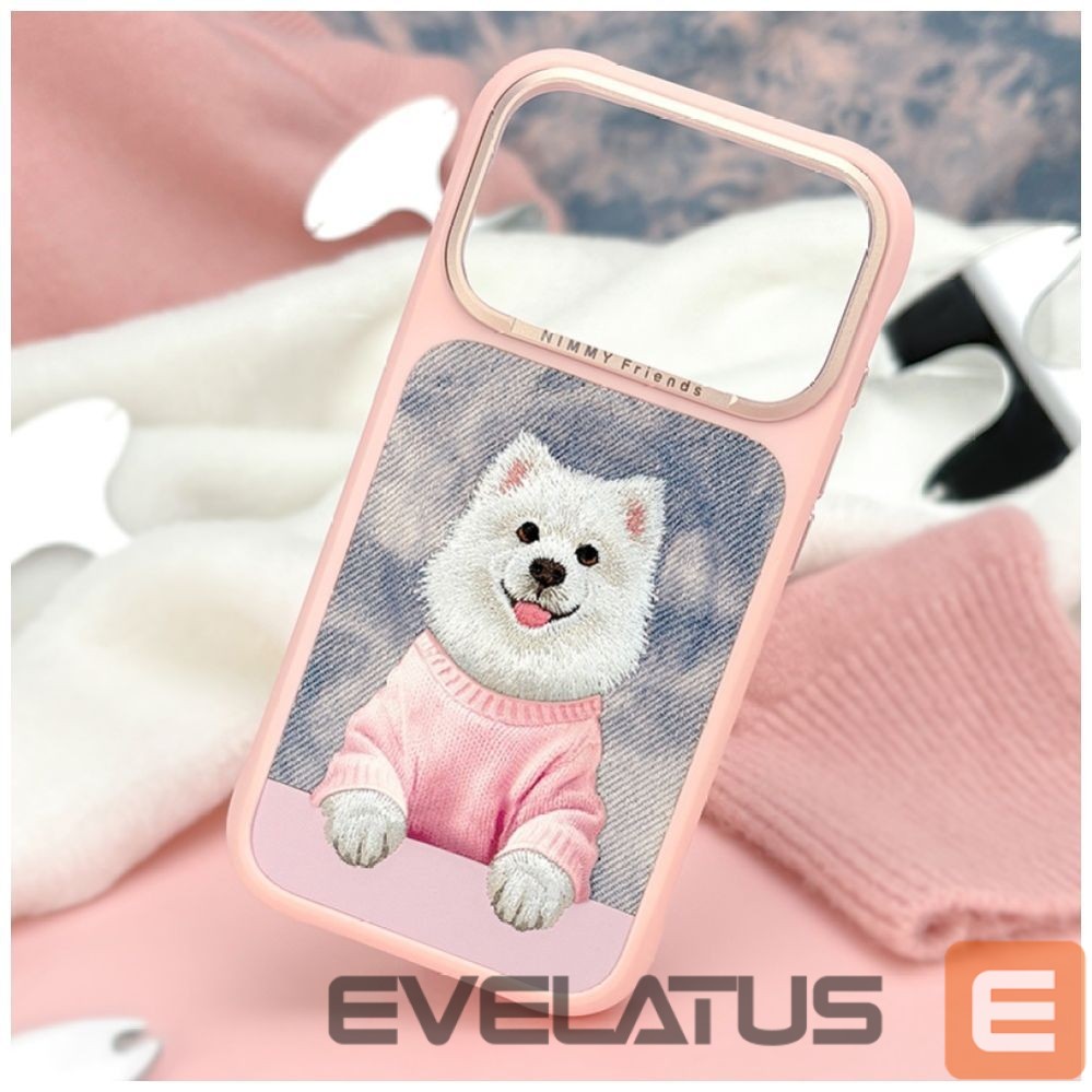 Muud kaubad Nimmy Nimmy Gentle Pets Series Dog MagSafe case for iPhone 17 Pro - pink