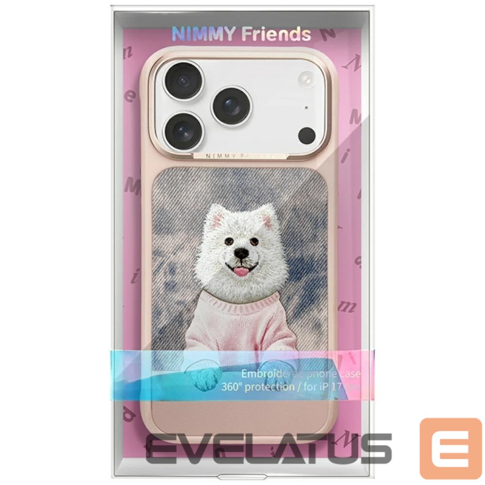 Muud kaubad Nimmy Nimmy Gentle Pets Series Dog MagSafe case for iPhone 17 Pro - pink