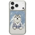 Muud kaubad Nimmy  Nimmy Gentle Pets Series Dog MagSafe case for iPhone 17 Pro - gray 