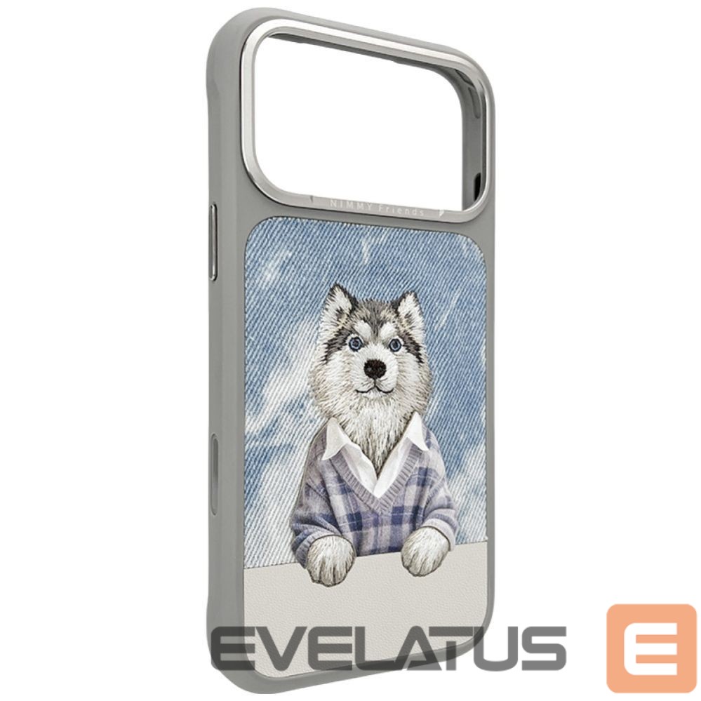 Muud kaubad Nimmy Nimmy Gentle Pets Series Dog MagSafe case for iPhone 17 Pro - gray