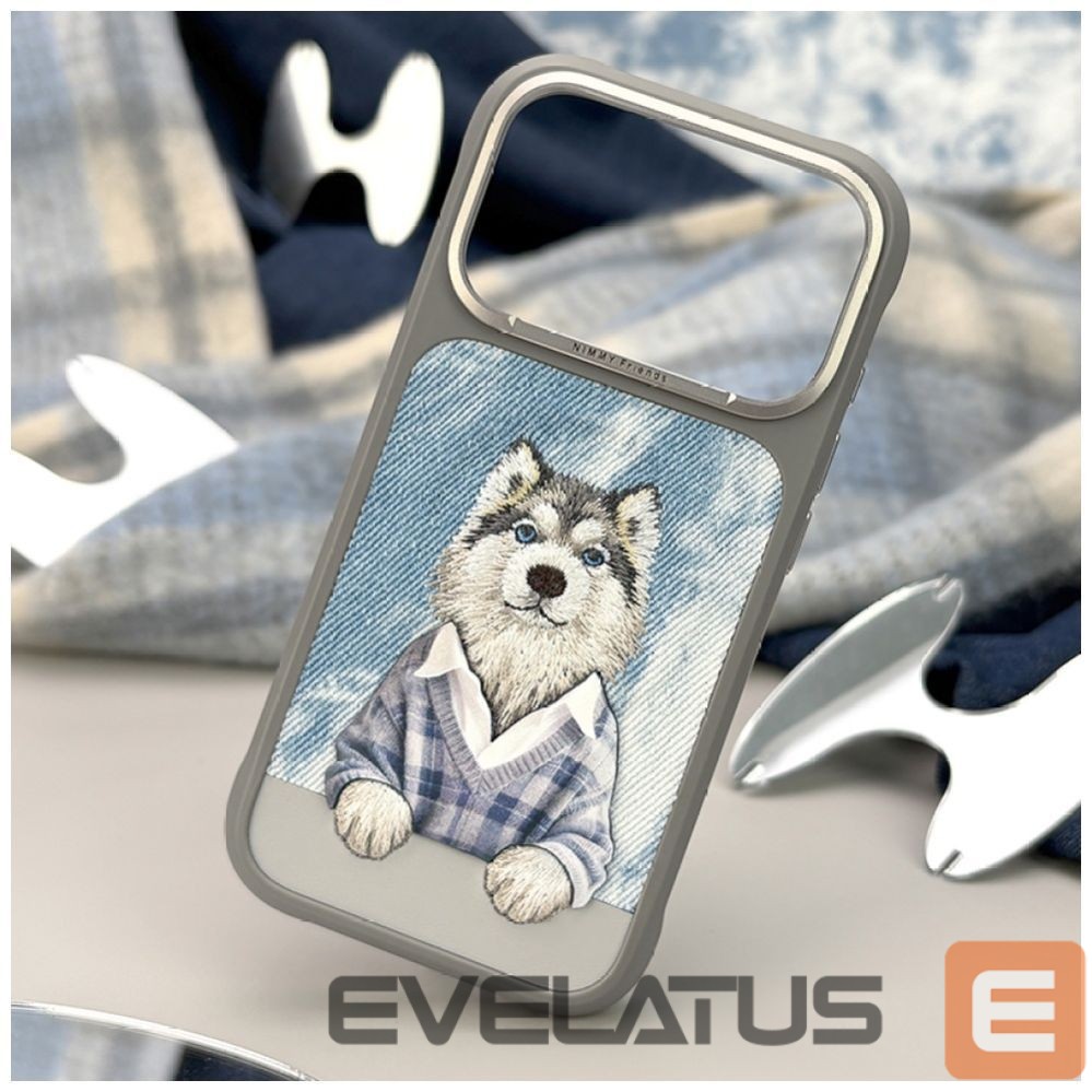 Muud kaubad Nimmy Nimmy Gentle Pets Series Dog MagSafe case for iPhone 17 Pro - gray