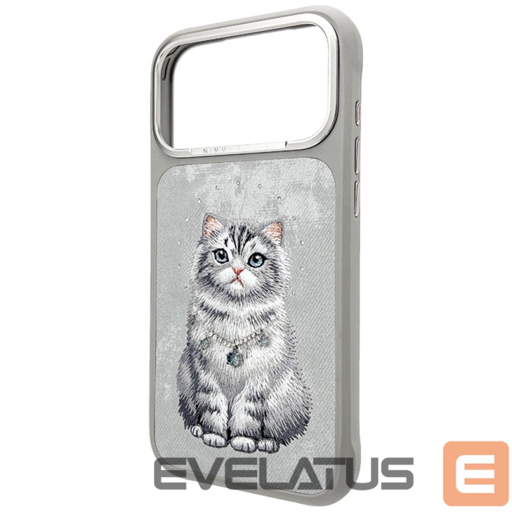 Other goods Nimmy Nimmy Lucky Fashion Cat MagSafe case for iPhone 17 Pro Max - gray