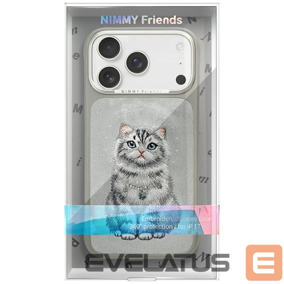Other goods Nimmy Nimmy Lucky Fashion Cat MagSafe case for iPhone 17 Pro Max - gray