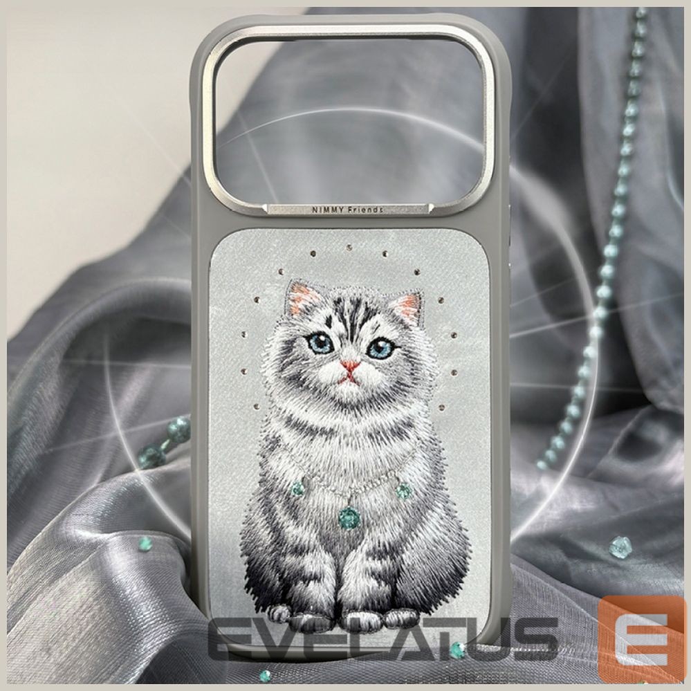 Other goods Nimmy Nimmy Lucky Fashion Cat MagSafe case for iPhone 17 Pro Max - gray