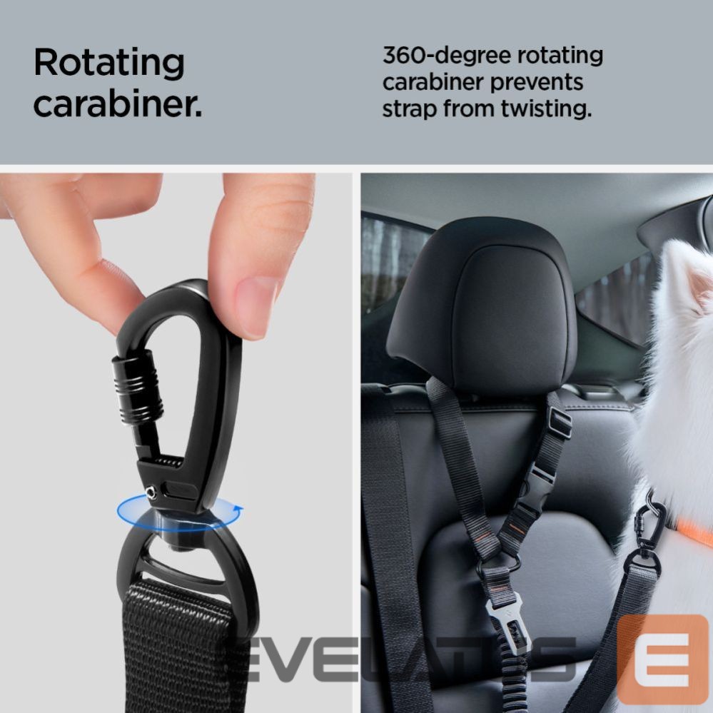 Other goods Spigen Spigen PS100 Universal Pet Seat Belt - Black