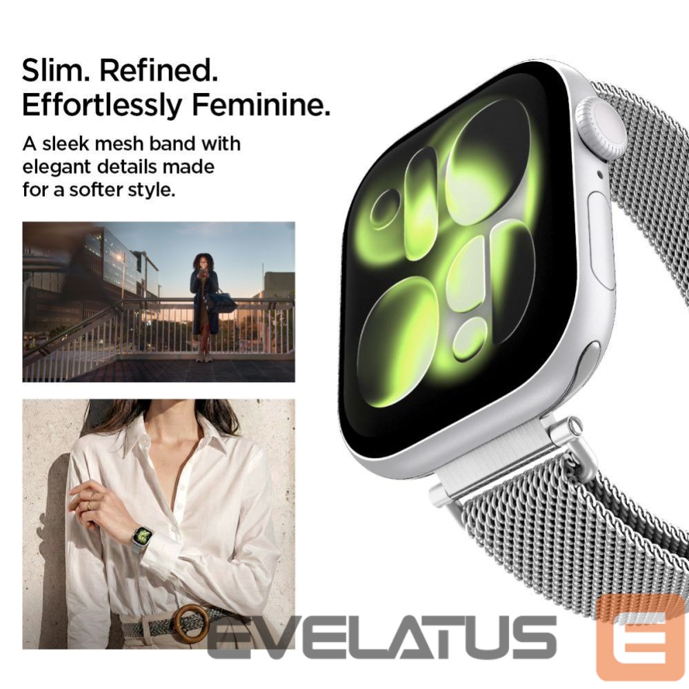 Other goods Spigen Spigen WBM4 Strap for Apple Watch (40 / 41 / 42 mm) - Silver