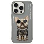 Other goods Nimmy  Nimmy Glasses Cool Dog Case for iPhone 16 Pro Max - Gray 