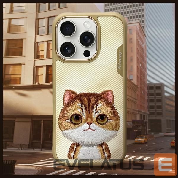 Muud kaubad Nimmy Nimmy Big Eyed Pet 2.0 Cat Case for iPhone 16 Pro Max - Green