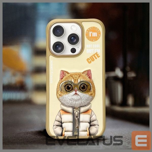 Muud kaubad Nimmy Nimmy Cool&Cute 2.0 Cat Case for iPhone 16 Pro Max - Green