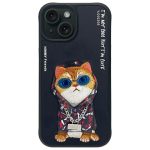 Other goods Nimmy  Nimmy Glasses Cool Cat case for iPhone 15 - black 