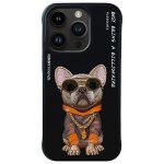 Muud kaubad Nimmy  Nimmy Glasses Cool Dog Case for iPhone 15 Pro - Black 