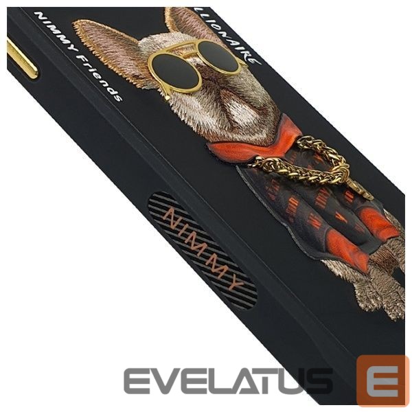 Muud kaubad Nimmy Nimmy Glasses Cool Dog Case for iPhone 15 Pro - Black