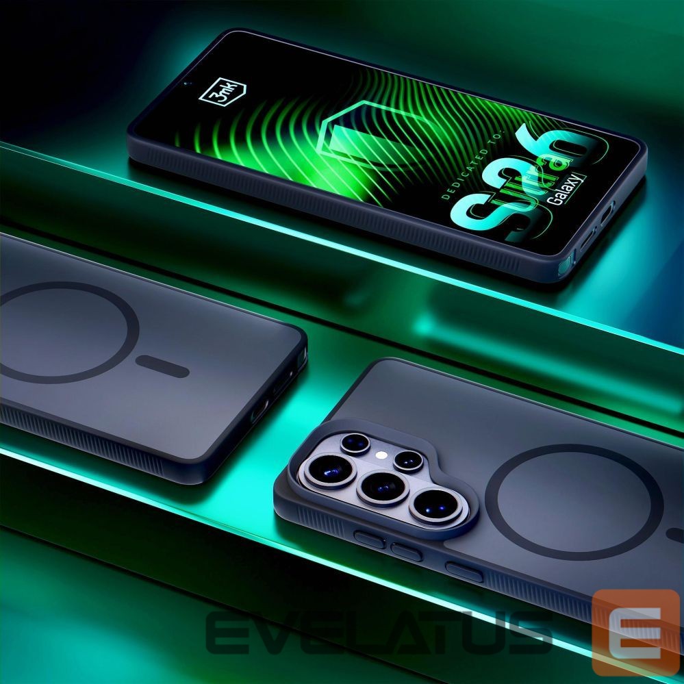 Other goods 3MK 3mk Smoke MagCase for Samsung Galaxy S26 Ultra - Gray-Translucent