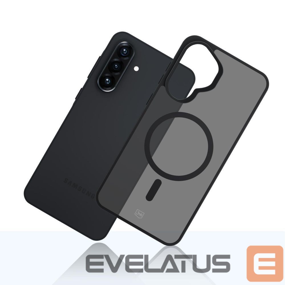 Other goods 3MK 3mk Smoke MagCase for Samsung Galaxy A37 - Gray-Translucent