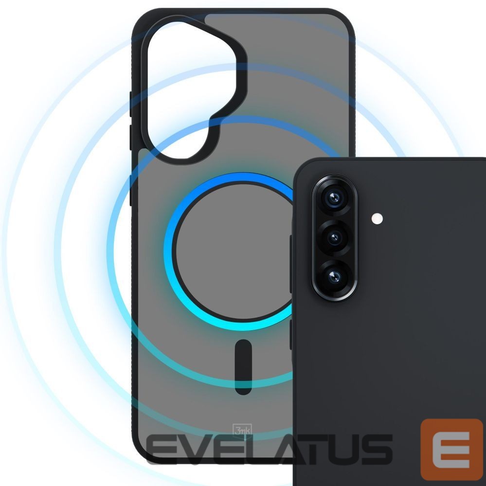 Other goods 3MK 3mk Smoke MagCase for Samsung Galaxy A37 - Gray-Translucent