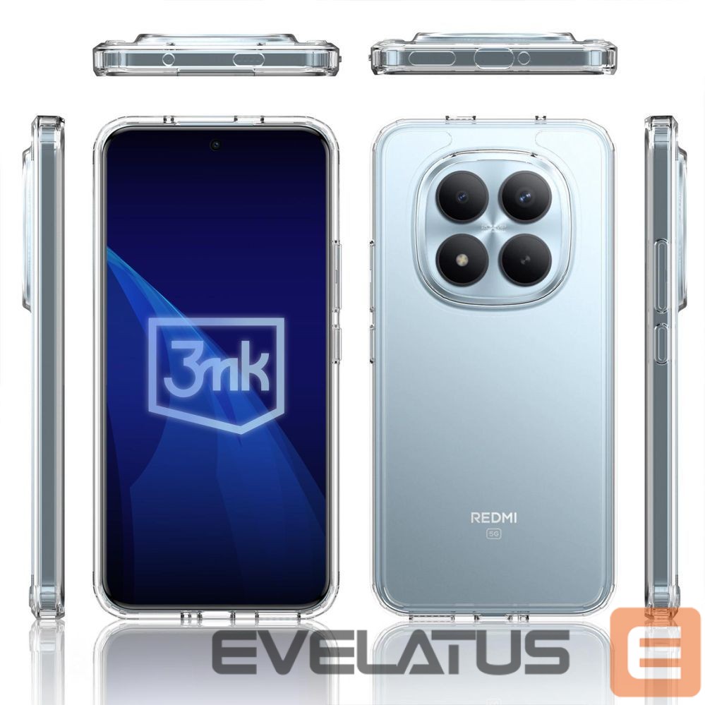 Other goods 3MK 3mk Armor Case for Xiaomi Redmi note 15 Pro - transparent