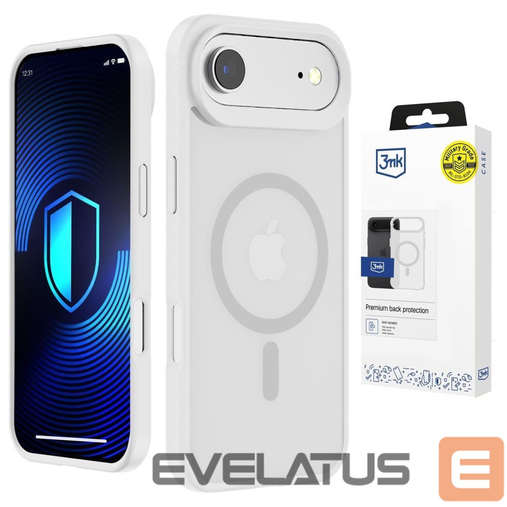 Muud kaubad 3MK 3mk Smoke MagCase for iPhone Air - White-Translucent