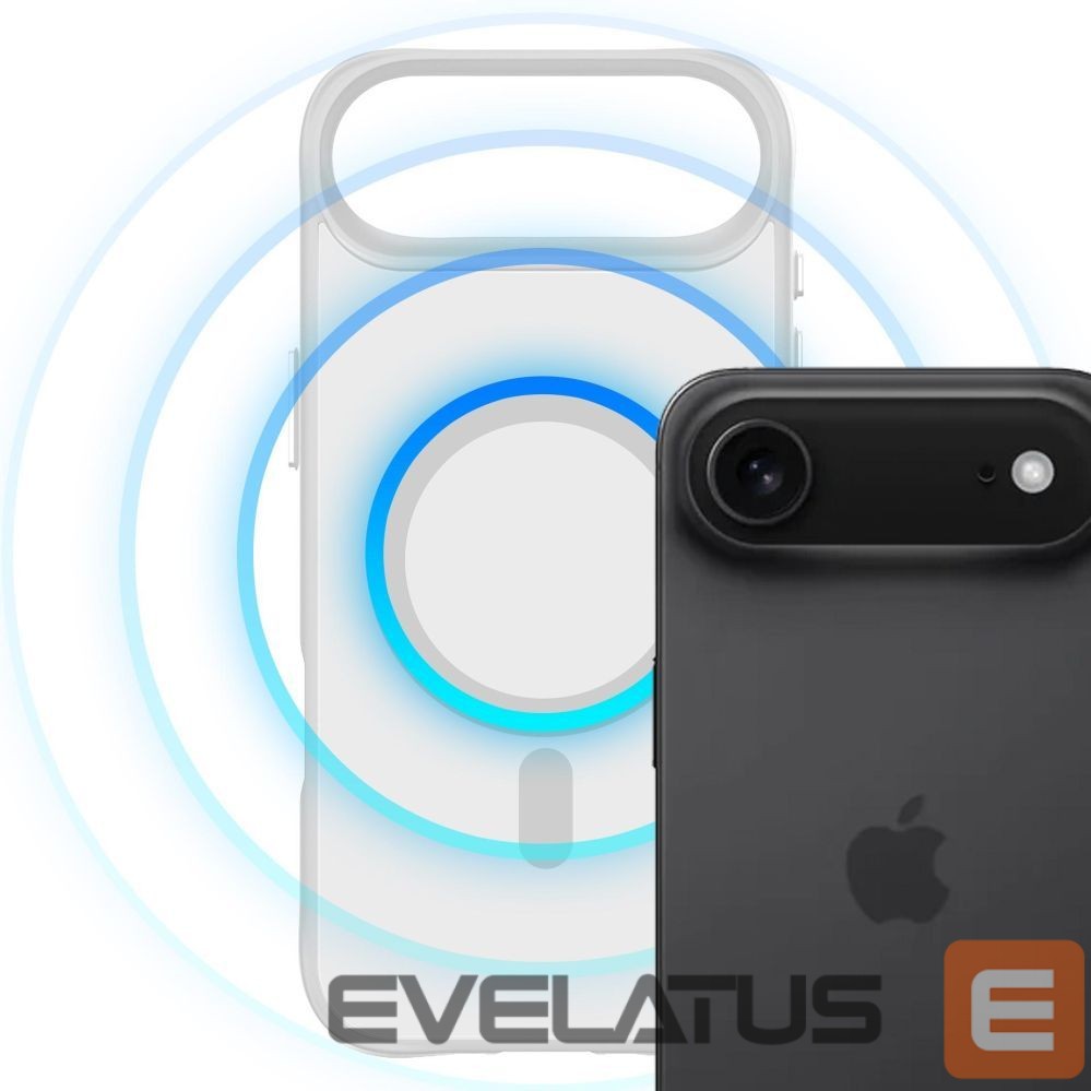 Muud kaubad 3MK 3mk Smoke MagCase for iPhone Air - White-Translucent