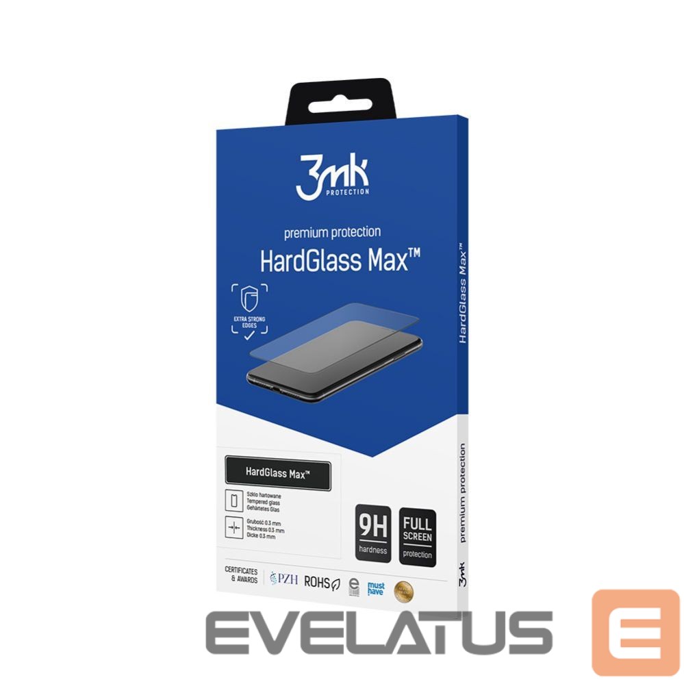 Other goods 3MK Reinforced Full Coverage Tempered Glass 3mk HardGlass Max Black for Samsung Galaxy A32 4G