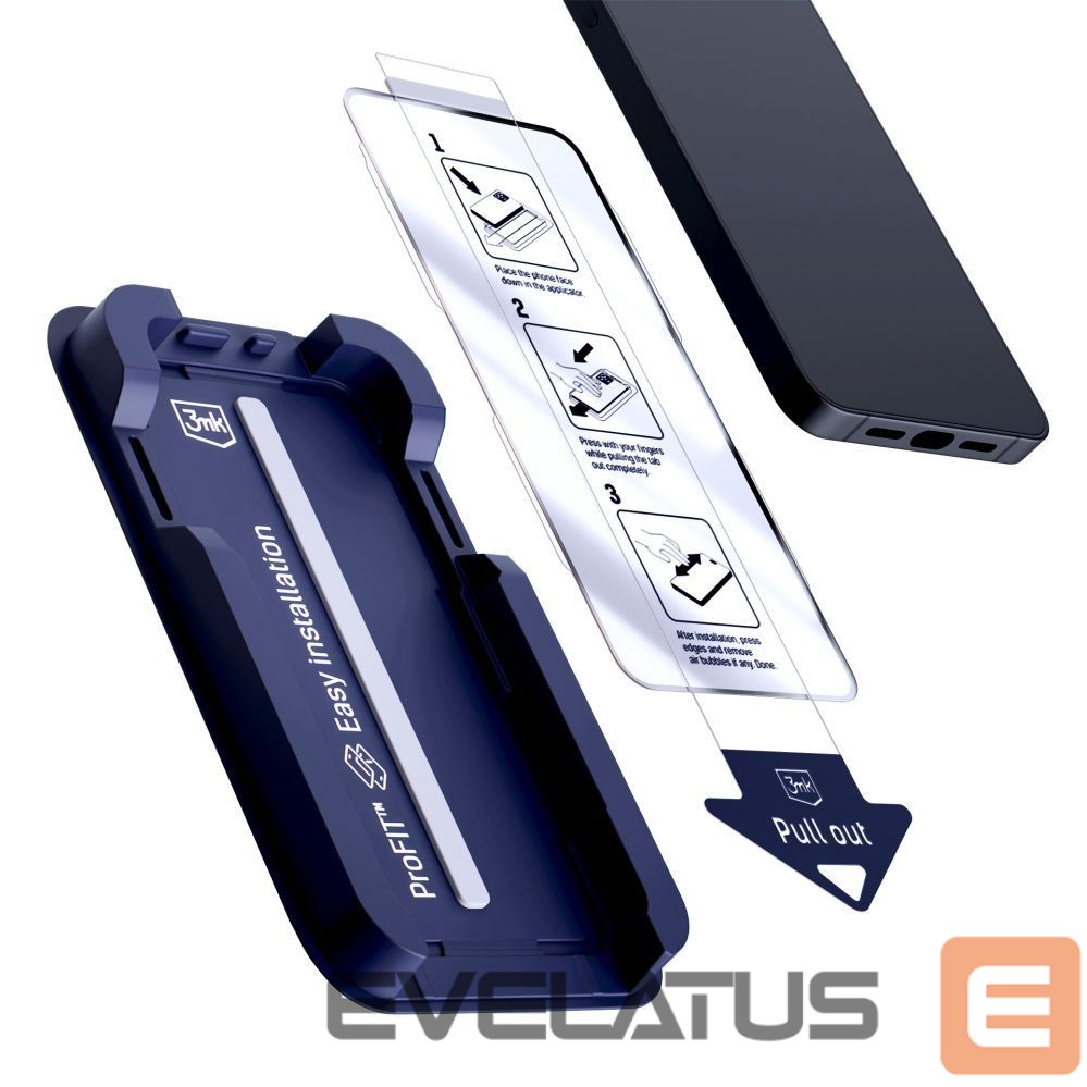 Muud kaubad 3MK 3mk HardGlass Max tempered glass for iPhone 15 Pro Max