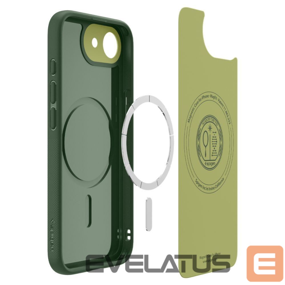 Muud kaubad Spigen Spigen Nano Pop MagSafe Case for iPhone 16e / 17e - Matte Green