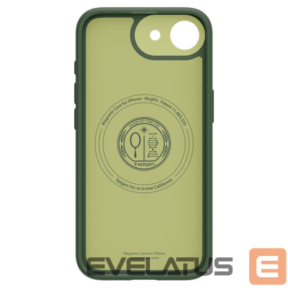 Muud kaubad Spigen Spigen Nano Pop MagSafe Case for iPhone 16e / 17e - Matte Green