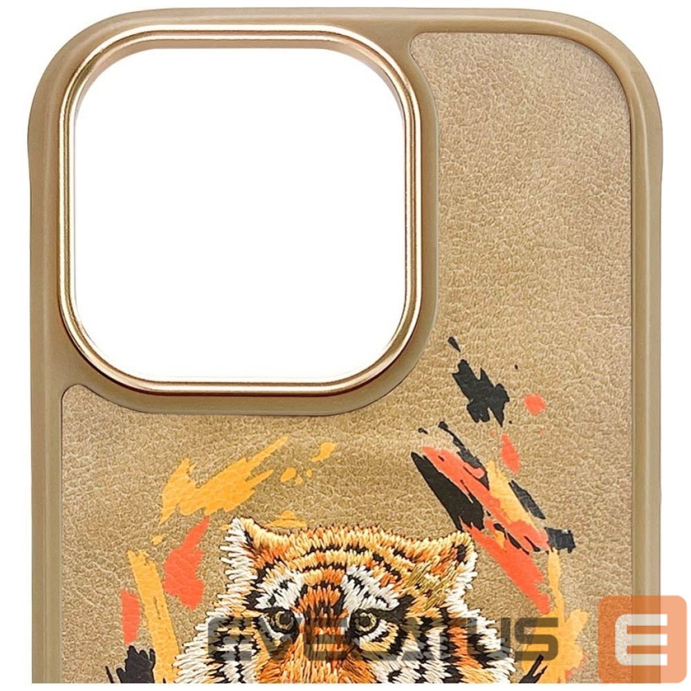 Other goods Nimmy Nimmy Tiger MagSafe case for iPhone 16 Pro - brown