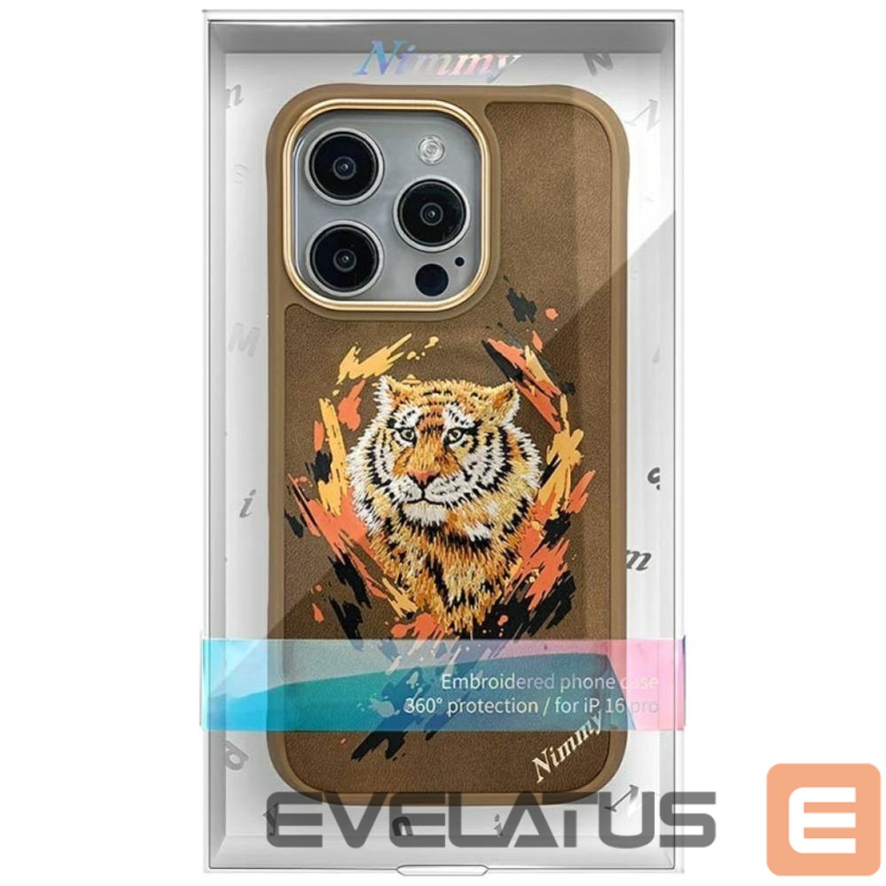 Other goods Nimmy Nimmy Tiger MagSafe case for iPhone 16 Pro - brown