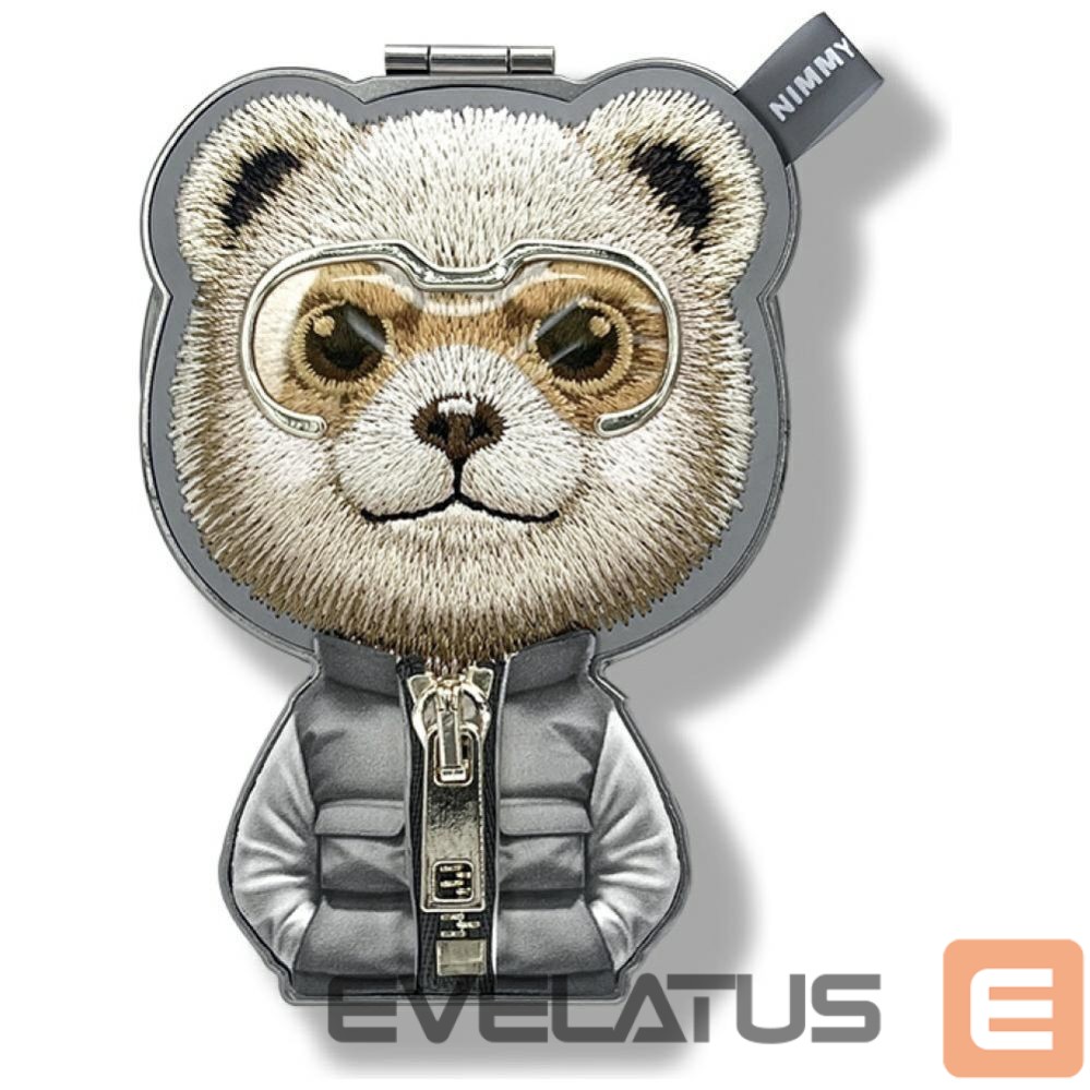 Muud kaubad Nimmy Nimmy Cool&Cute 2.0 Bear Magnetic Pendant - Gray