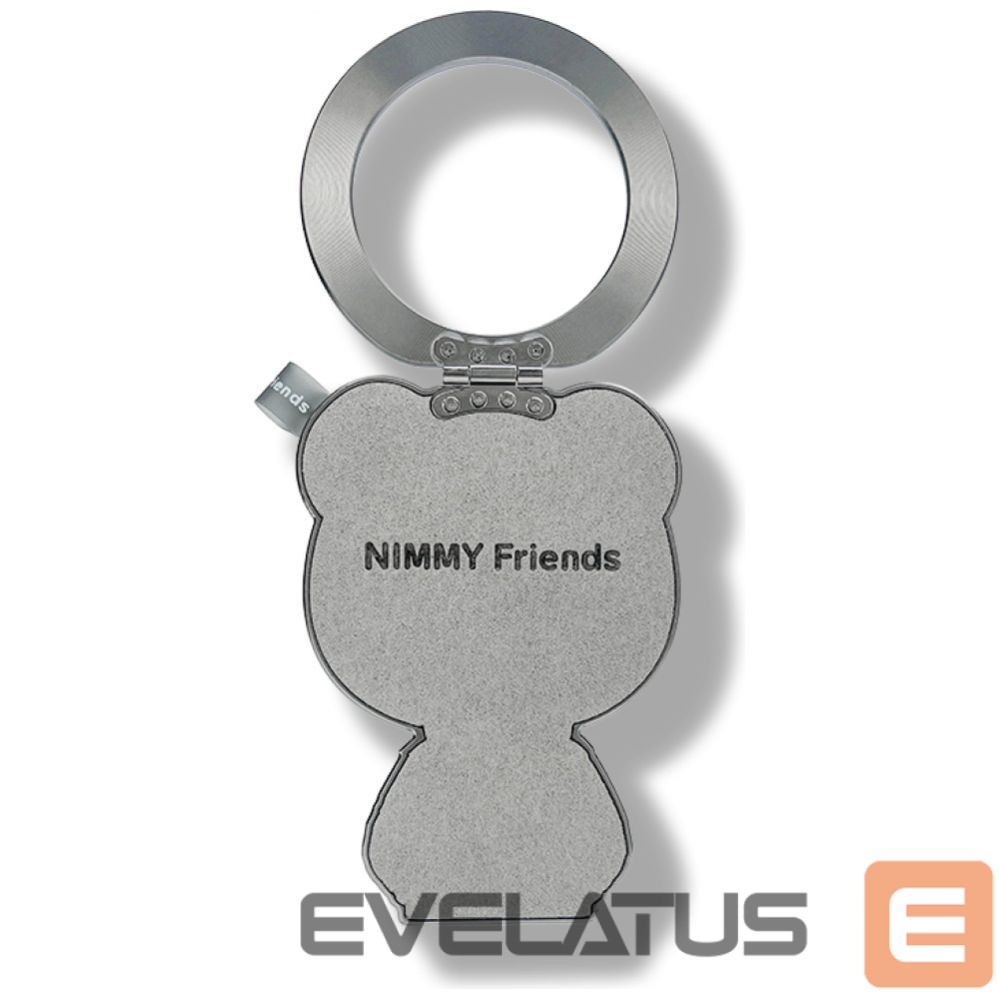 Muud kaubad Nimmy Nimmy Cool&Cute 2.0 Bear Magnetic Pendant - Gray