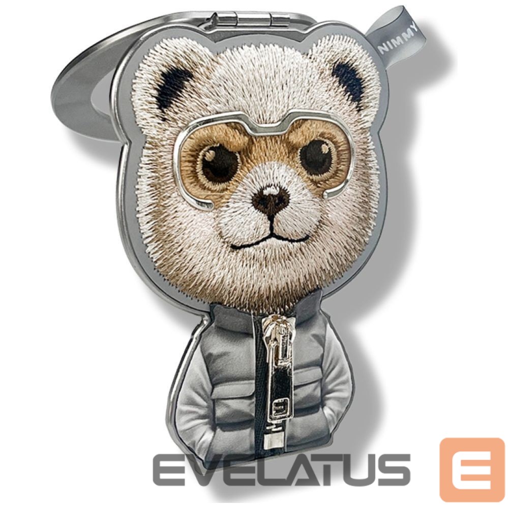 Muud kaubad Nimmy Nimmy Cool&Cute 2.0 Bear Magnetic Pendant - Gray