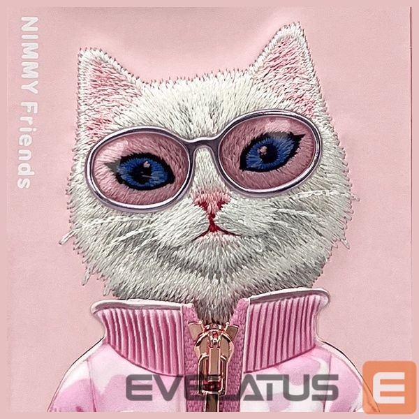 Muud kaubad Nimmy Nimmy Cool&Cute 2.0 Cat Case for iPhone 16 Pro - Pink