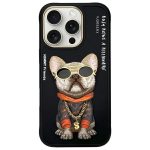 Muud kaubad Nimmy  Nimmy Glasses Cool Dog Case for iPhone 16 Pro Max - Black 