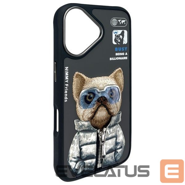 Muud kaubad Nimmy Nimmy Cool&Cute 2.0 Dog Case for iPhone 16 - Black