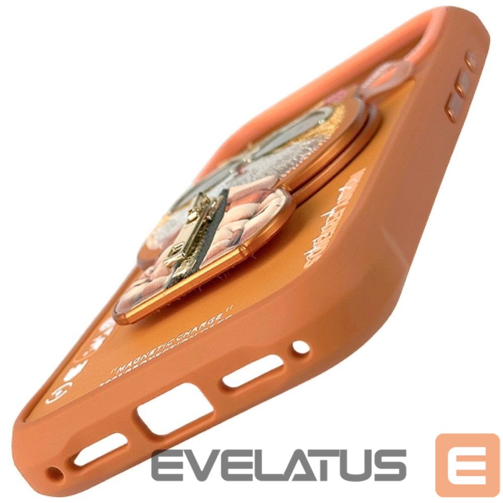 Muud kaubad Nimmy Nimmy Cool&Cute 2.0 Cat Case for iPhone 17 Pro with Magnetic Hanger - Orange